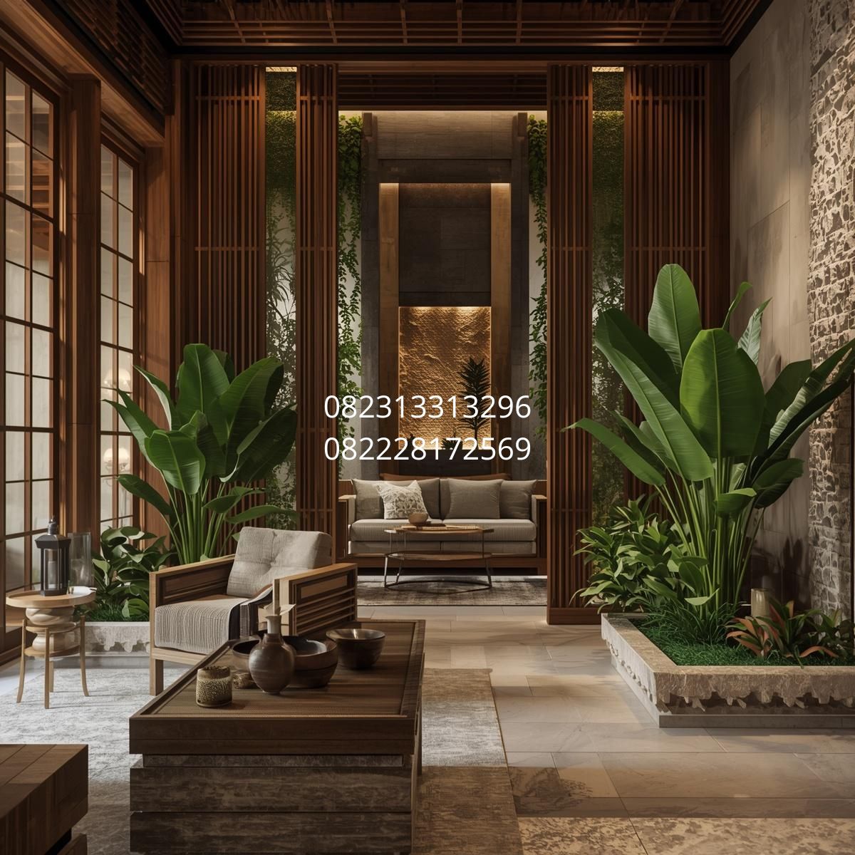 desain interior Bali