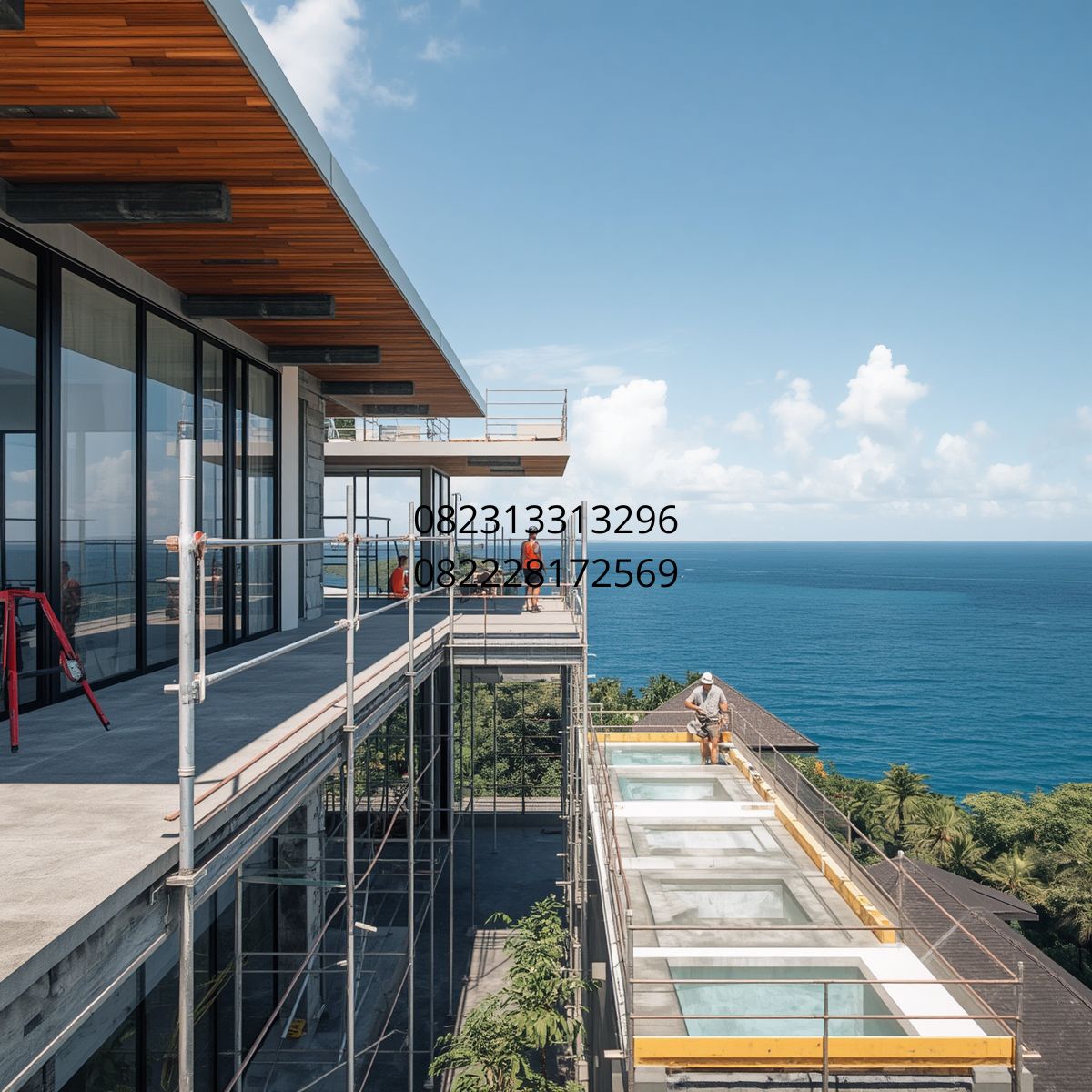 bangun villa mewah di Bali