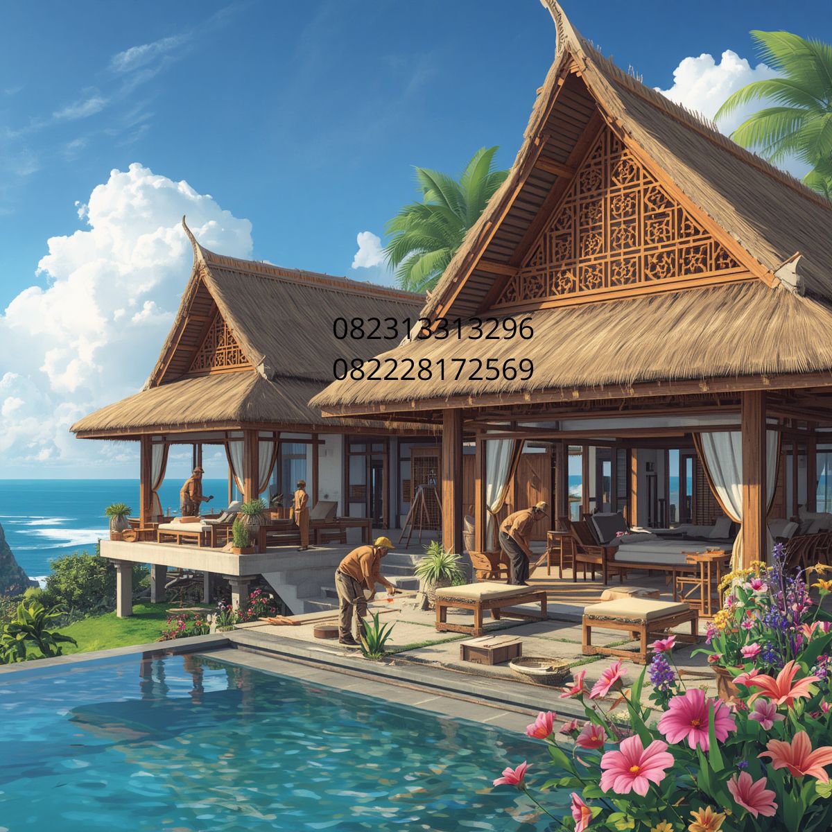 kontraktor bangun villa di Bali