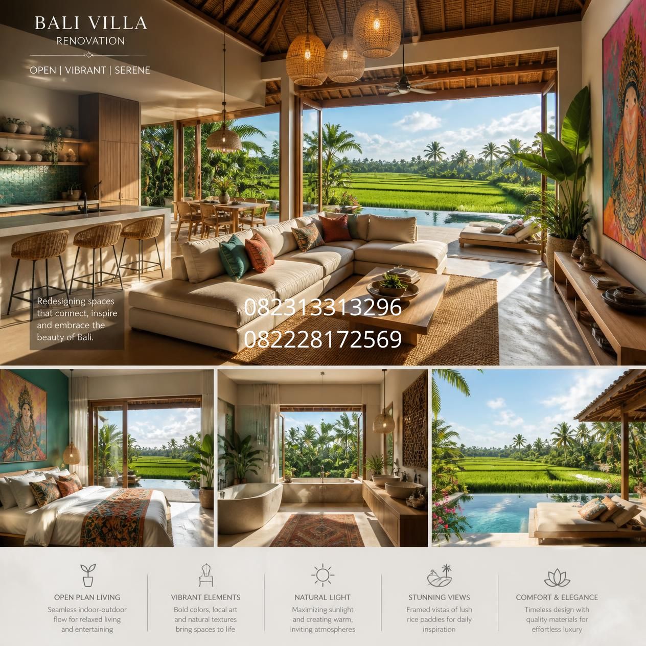 biaya renovasi villa Bali