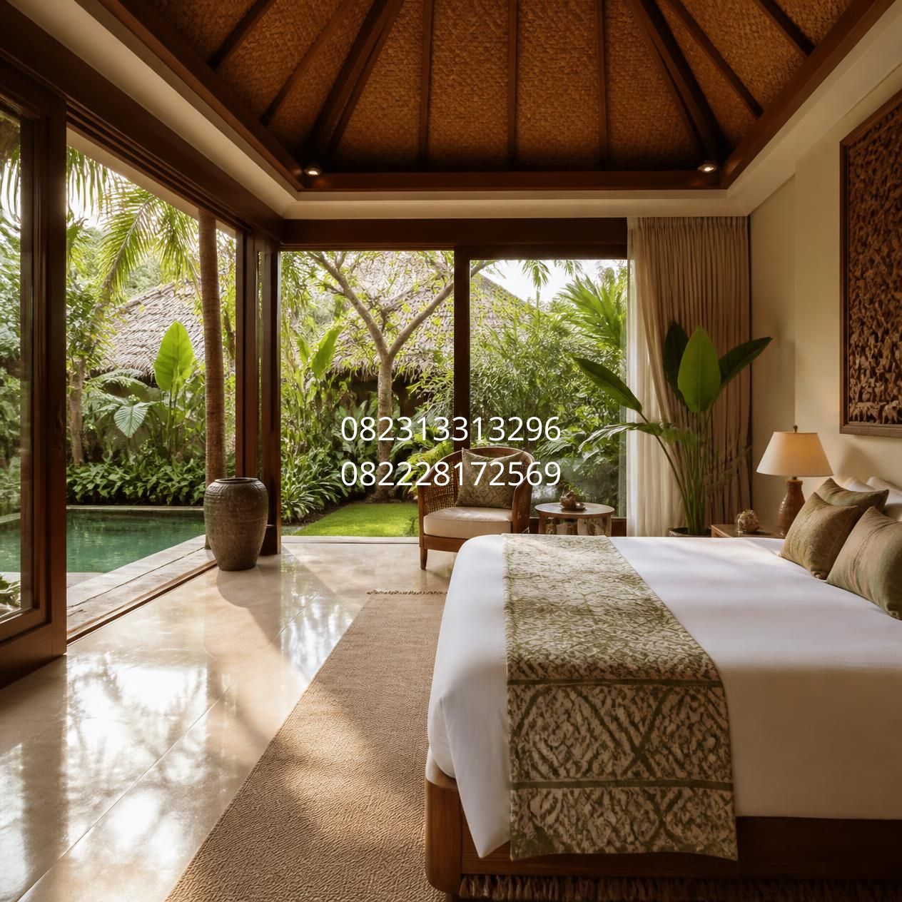 desain interior villa Bali