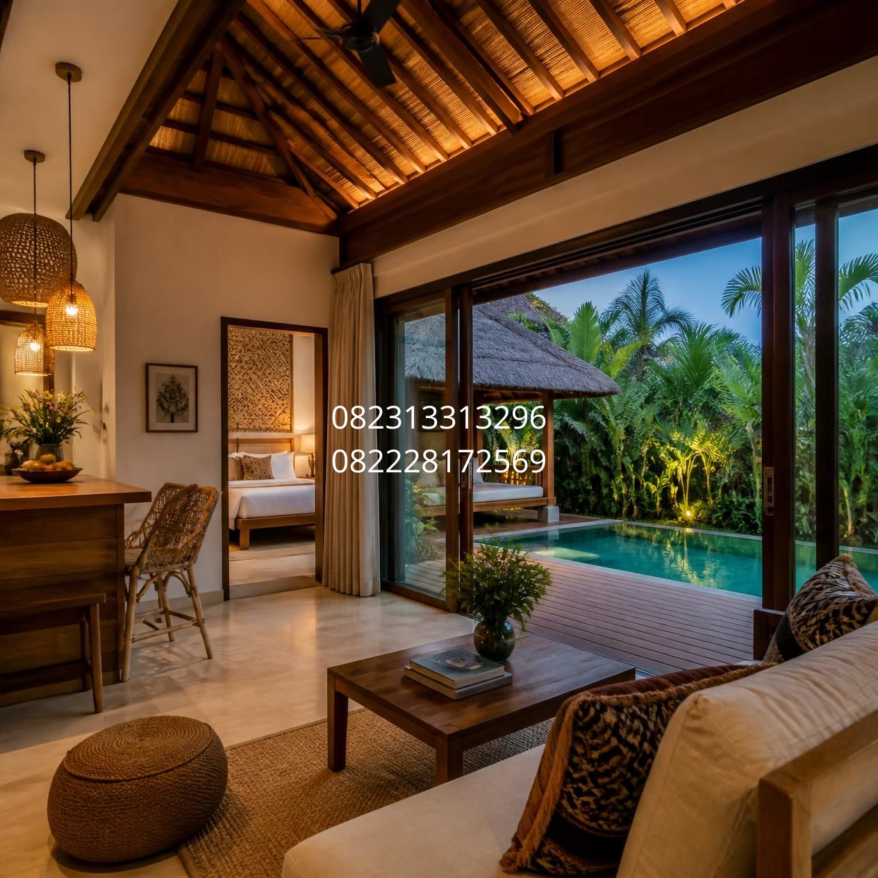 jasa desain villa modern Bali