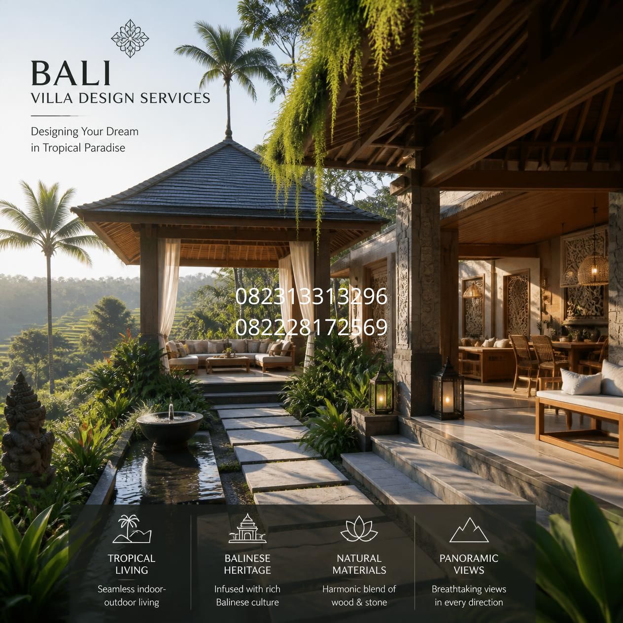 jasa desain rumah villa Bali