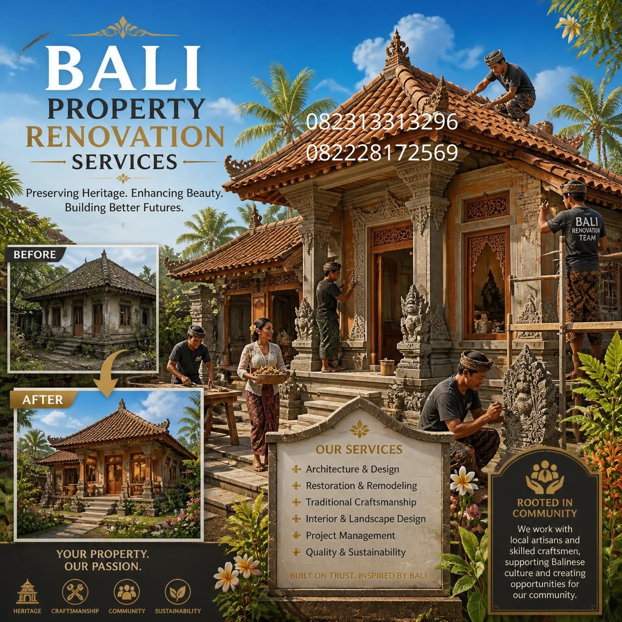 Renovasi Villa Bali