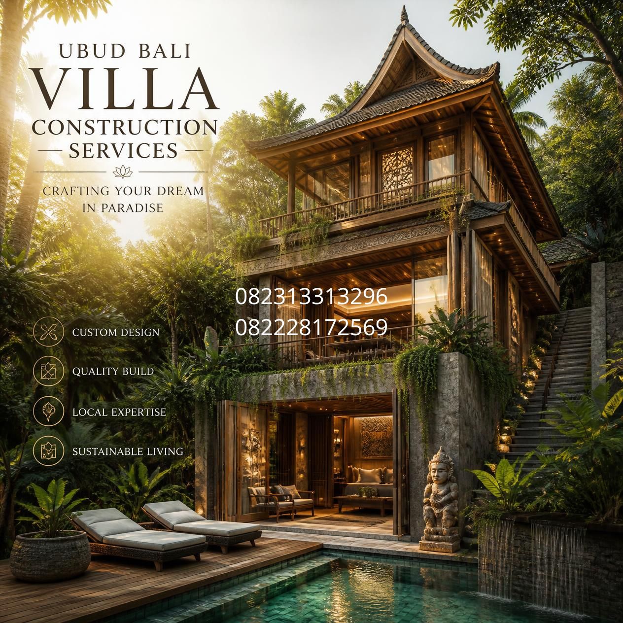 kontraktor villa Ubud