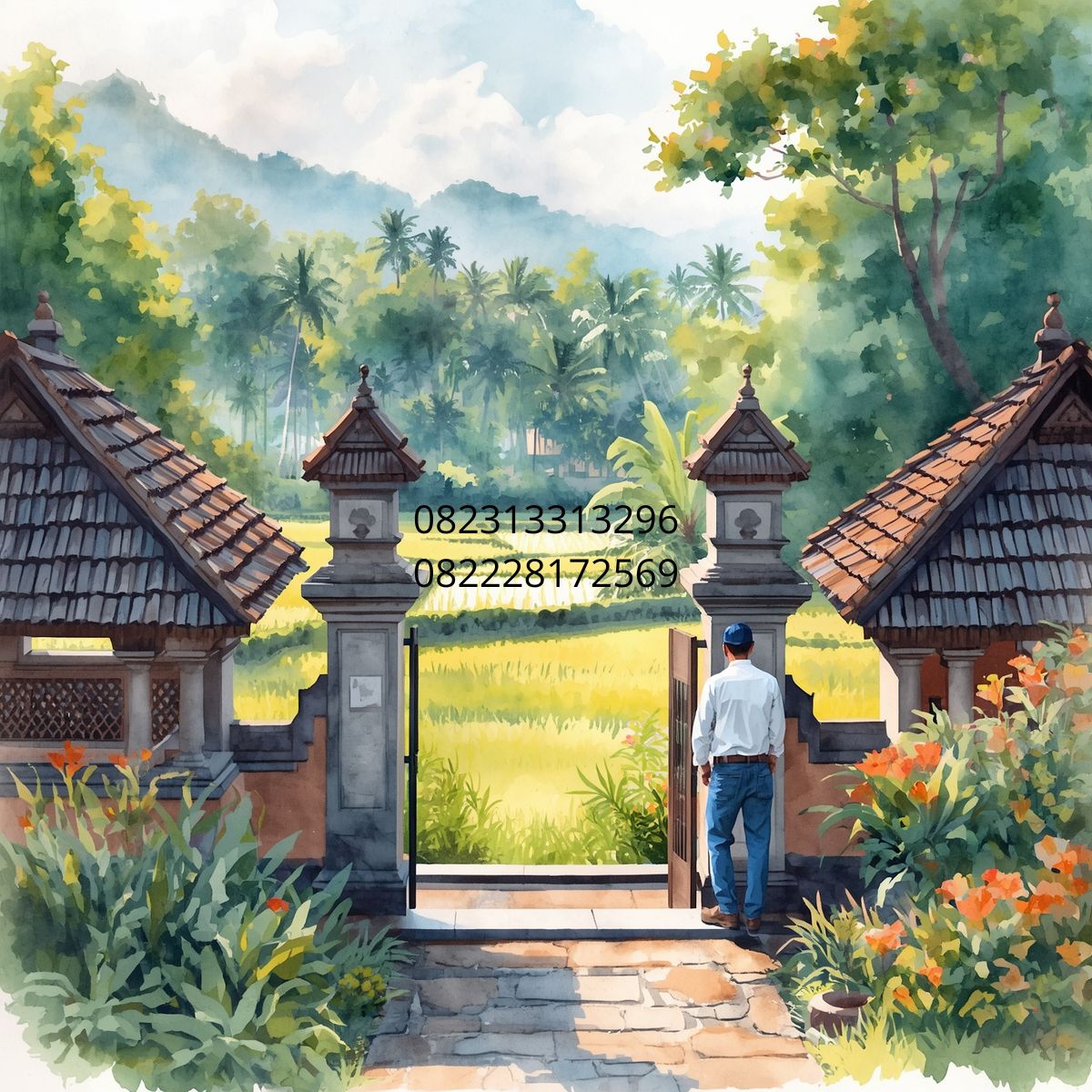 design and build rumah Bali