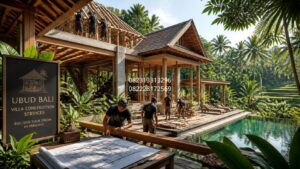 jasa konstruksi villa Ubud Bali