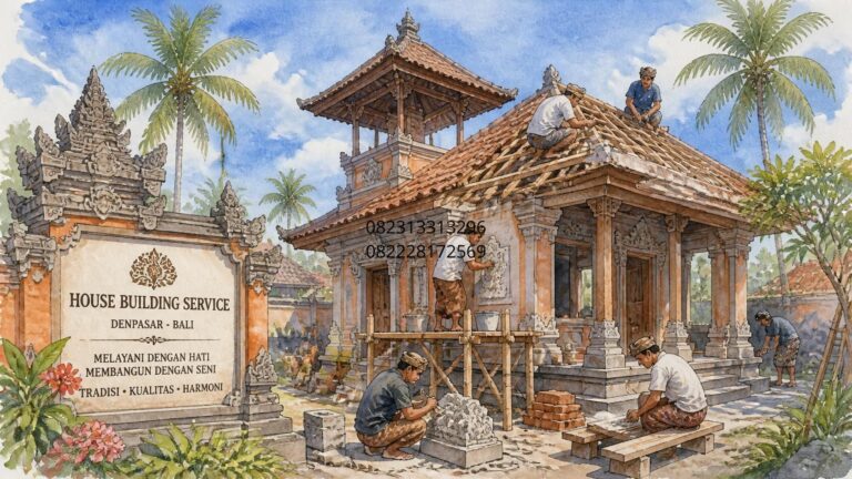 jasa bangun rumah Denpasar Bali