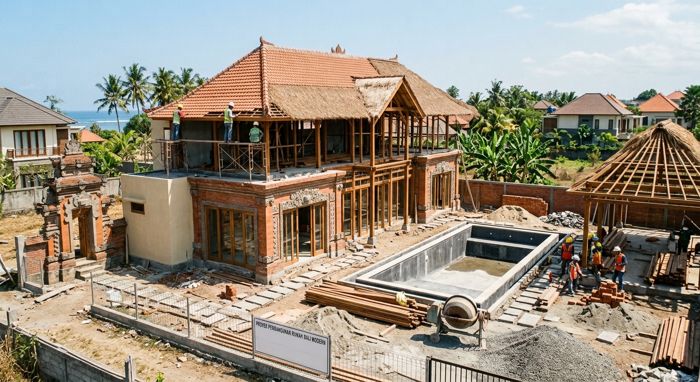 proyek bangun rumah bali